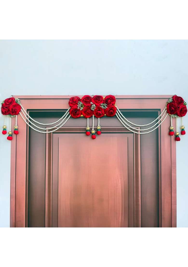 ART by Chaitasi Handmade Stylish Toran for Door Latest Entrance Door Thoranam for Home Decor Diwali Bandarwal - Indya