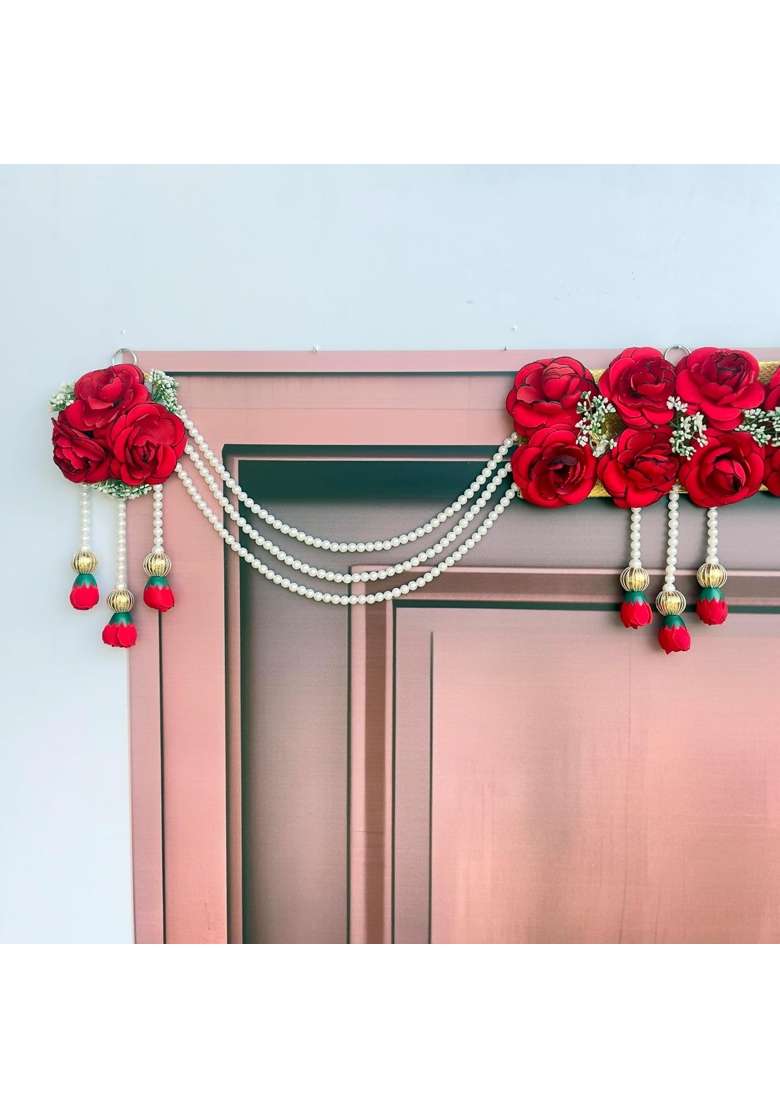 ART by Chaitasi Handmade Stylish Toran for Door Latest Entrance Door Thoranam for Home Decor Diwali Bandarwal - Indya