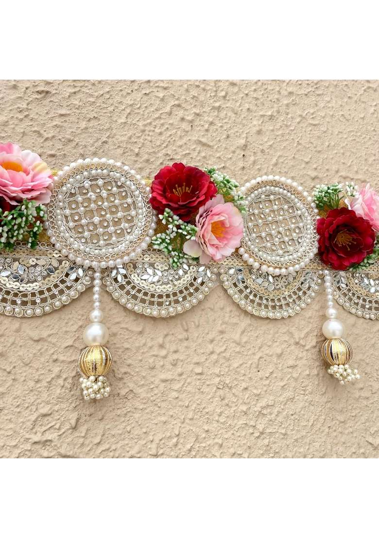 ART by Chaitasi Handmade Stylish Toran for Door Latest Entrance Door Thoranam for Home Decor Diwali Bandarwal - Indya