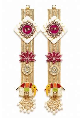 Premium Handmade Shubh Labh Door Toran for Main Door Entrance