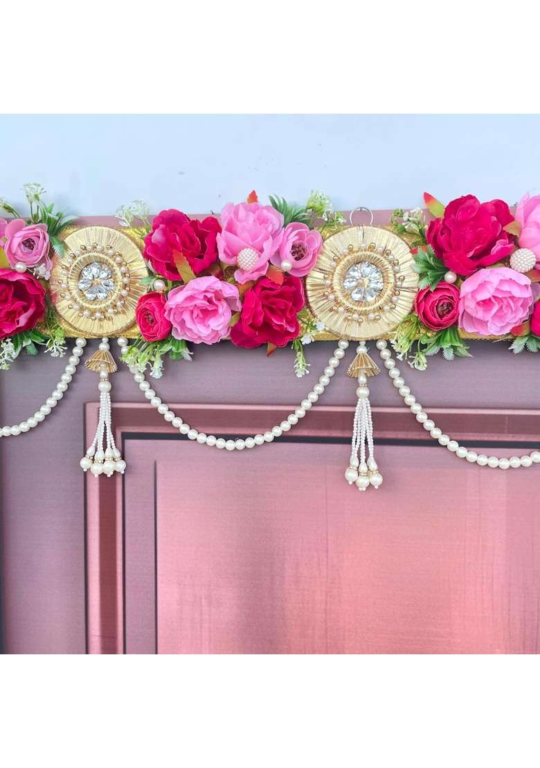 ART by Chaitasi Handmade Stylish Toran for Door Latest Entrance Door Thoranam for Home Decor Diwali Bandarwal - Indya