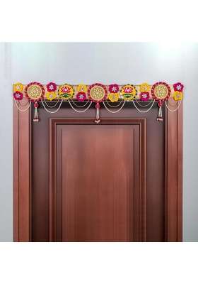 ART by Chaitasi Handmade Stylish Toran for Door Latest Entrance Door Thoranam for Home Decor Diwali Bandarwal