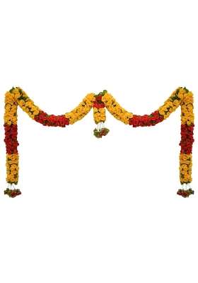 Amazon Brand Umi Toran for Main Door Entrance Bandarwal for Festival Pooja Mandir and Wedding