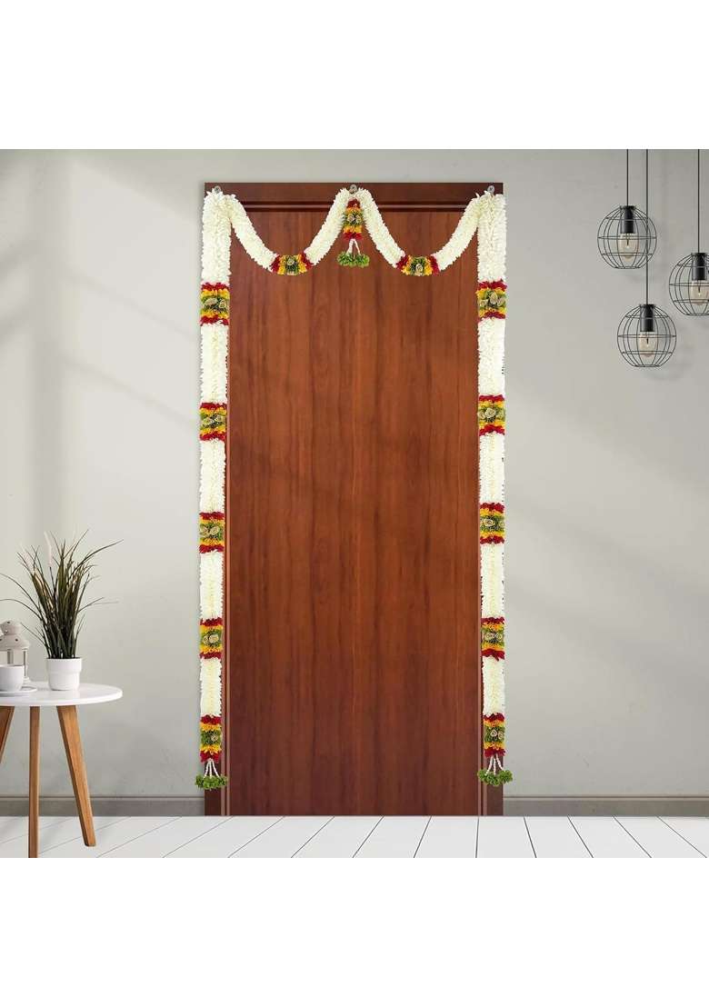 Amazon Brand Umi Toran for Main Door Entrance Bandarwal for Festival Pooja Mandir and Wedding - Indya
