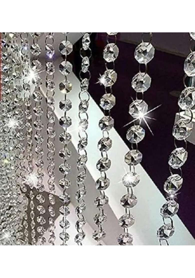 Premium Crystal Beads Door Hanging Toran Strings Pack of 30 - Indya
