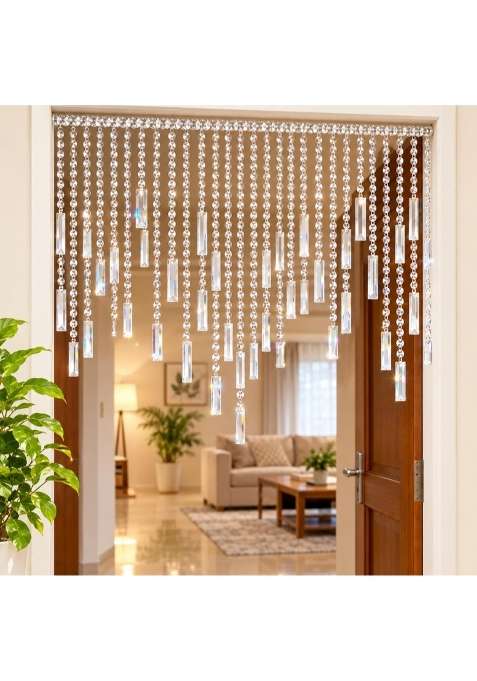 Premium Crystal Beads Door Hanging Toran Strings Pack of 30