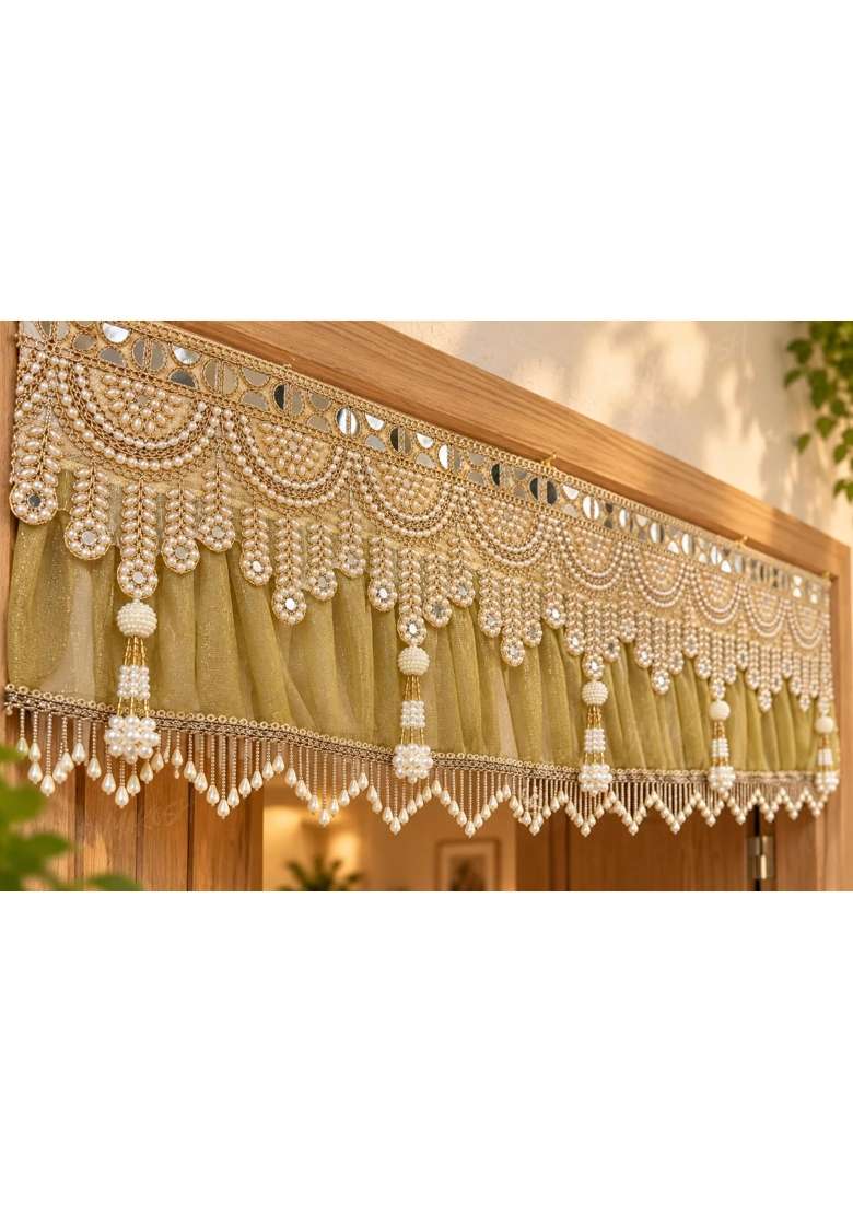 Divyakosh Main Door Entrance Toran Trending Lace Thoran Door Hangings for Home Decoration - Indya