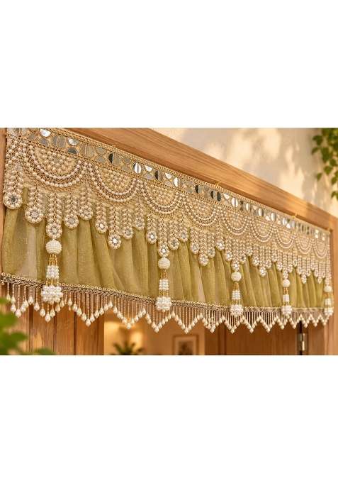 Divyakosh Main Door Entrance Toran Trending Lace Thoran Door Hangings for Home Decoration
