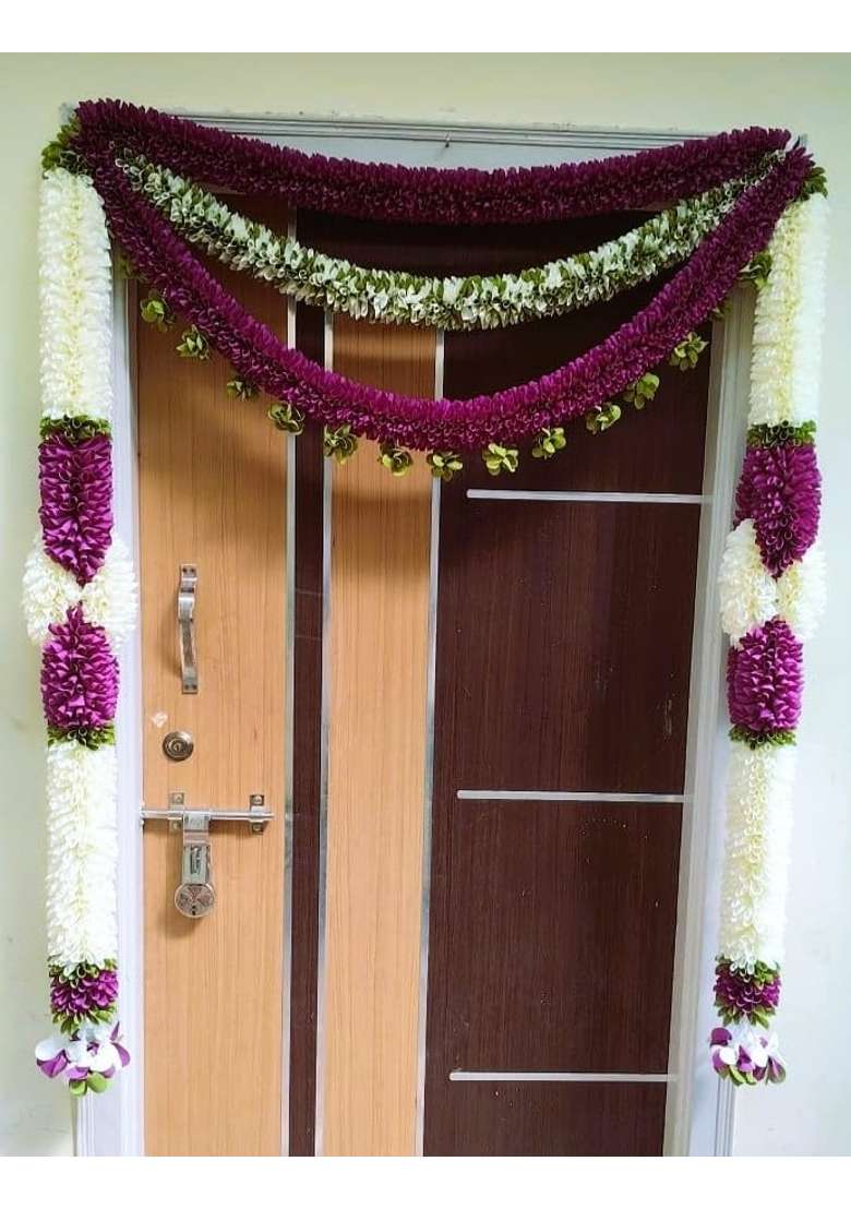 Dry Garland World Door Toran Hanging for Main Door Entrance Pooja Room and Home Decoration Item in Festival - Indya