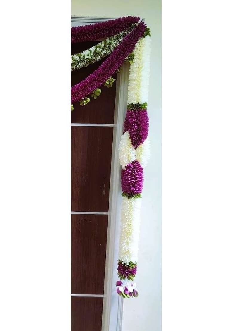 Dry Garland World Door Toran Hanging for Main Door Entrance Pooja Room and Home Decoration Item in Festival - Indya
