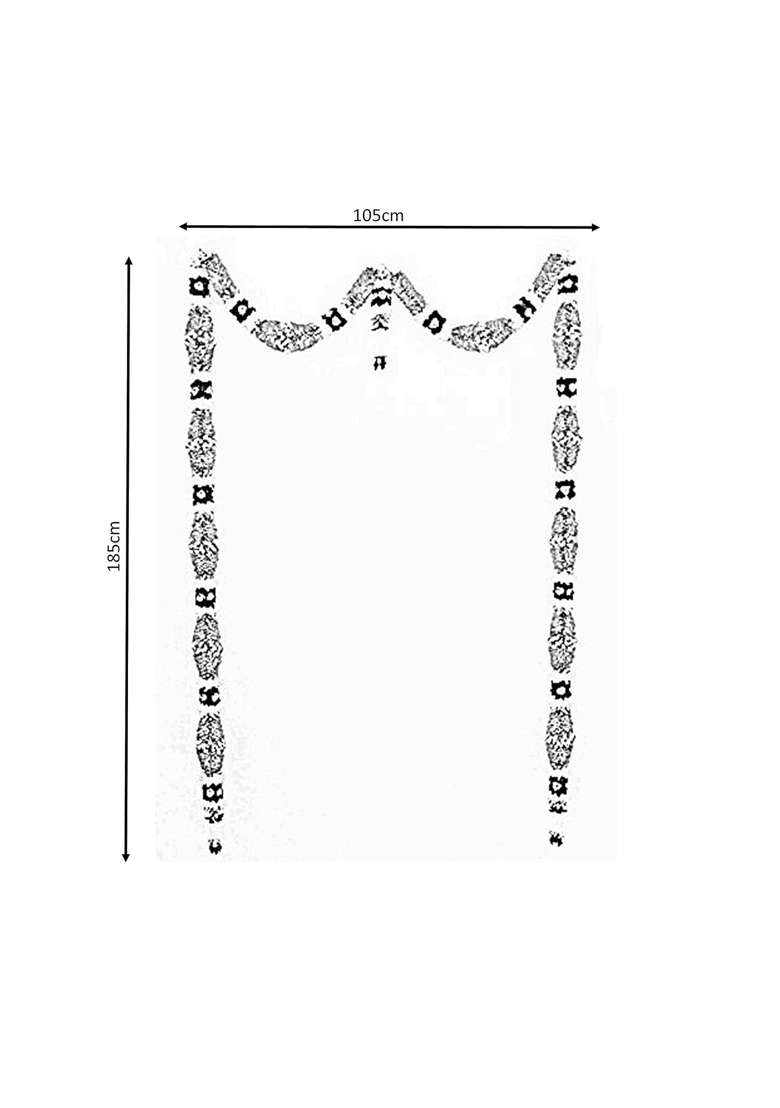 Daedal Crafters Dhamuru Golden Yellow Flower Toran for Main Door Entrance - Indya