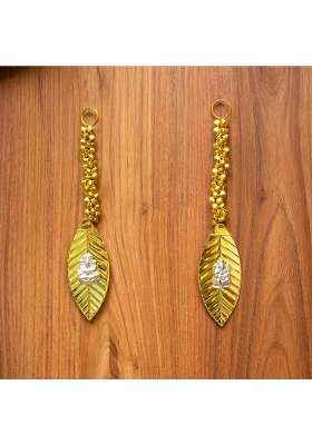 PRET Homes Golden Toran for Door Entrance Banderwar for Main Entrance Pack of 2