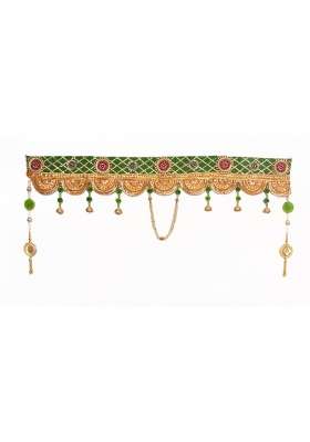 Exemartz Green Door Toran for Home Decoration and Office Decor Approx 40 Inch Long