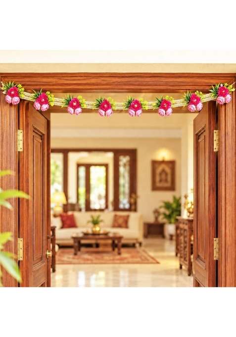 Adikala Artificial Floral Toran Bandhanwar for Door Entrance