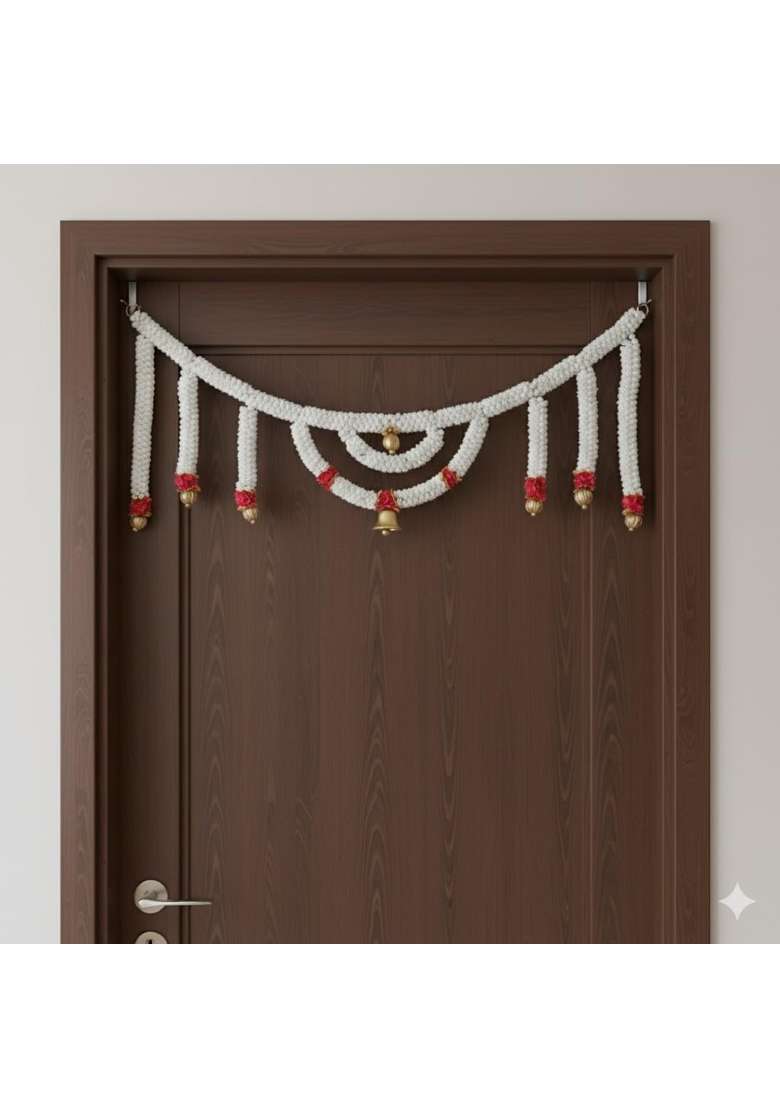 Craftcart Artificial Mogra Toran for Door 40 X 18 Inch - Indya