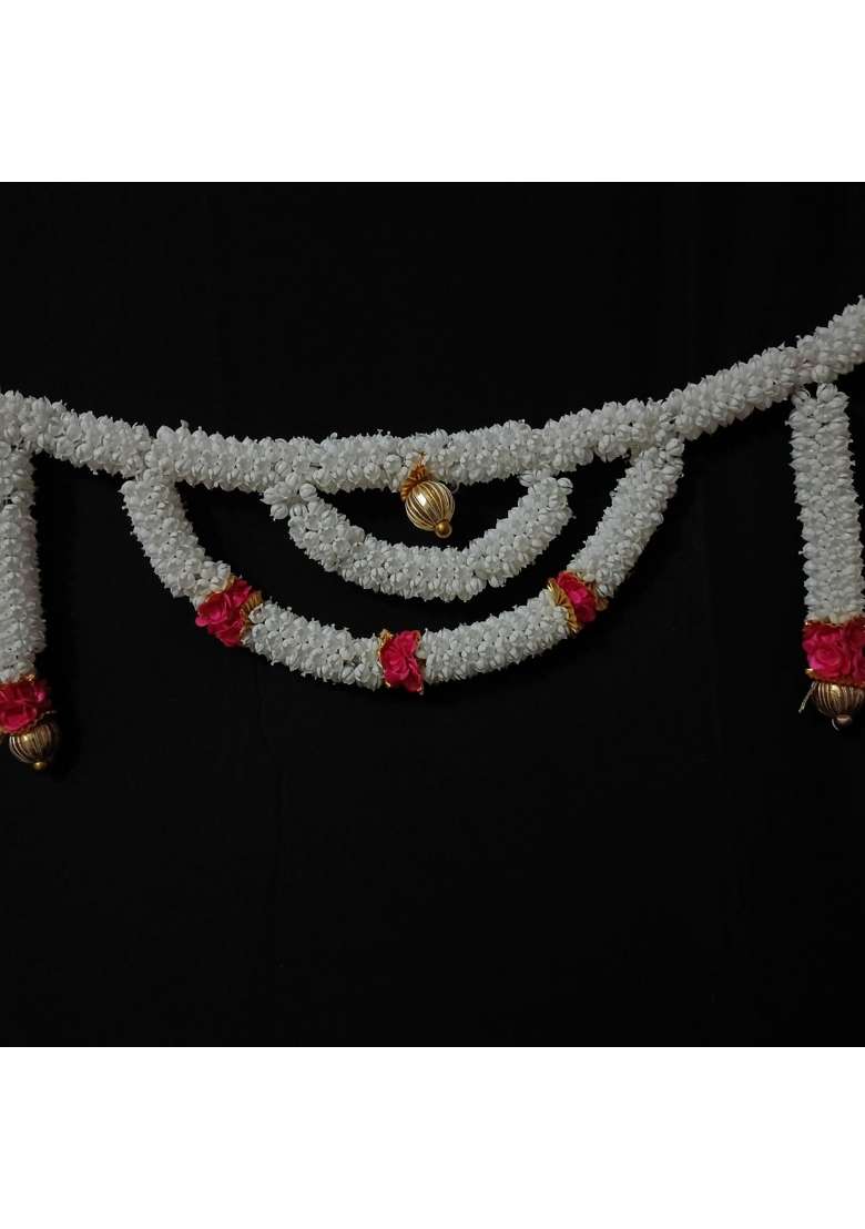 Craftcart Artificial Mogra Toran for Door 40 X 18 Inch - Indya