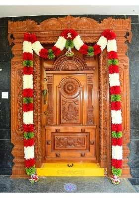 Dry Garland World Door Toran Hanging for Main Door Entrance Pooja Room