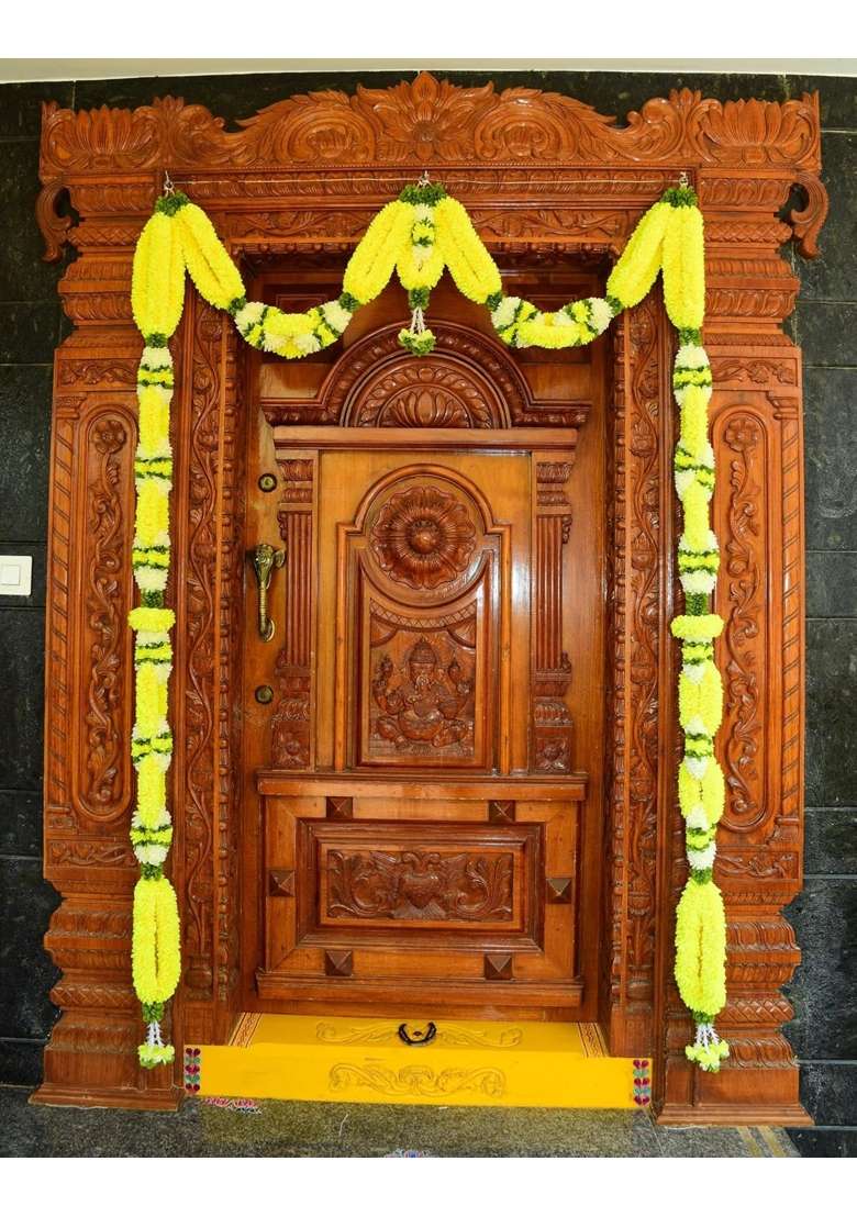 Door Toran Hanging for Main Door Entrance Pooja Room and Home Decoration Item in Festival Seasons - Indya
