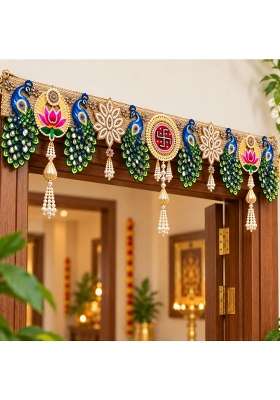 Lazybeee Handmade Toran for Door Decoration Hanging Toran for Home Decoration Festive Diwali Navratri