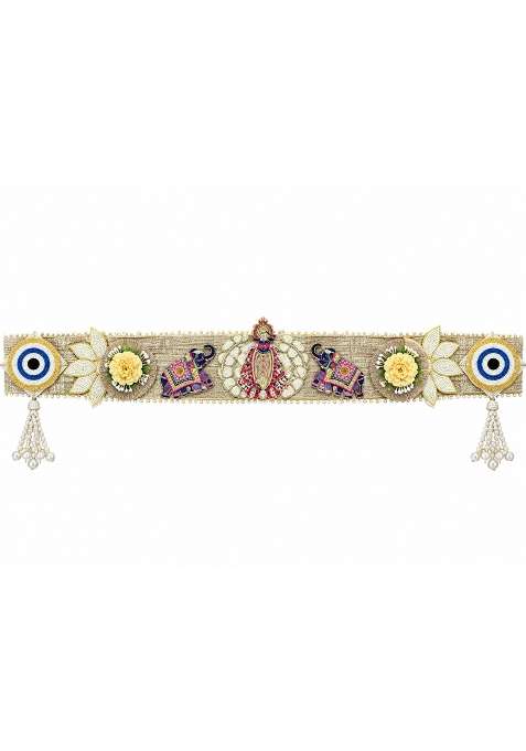 Shree JEE Toran Evil Eye Elephant Lotus Door Hanging