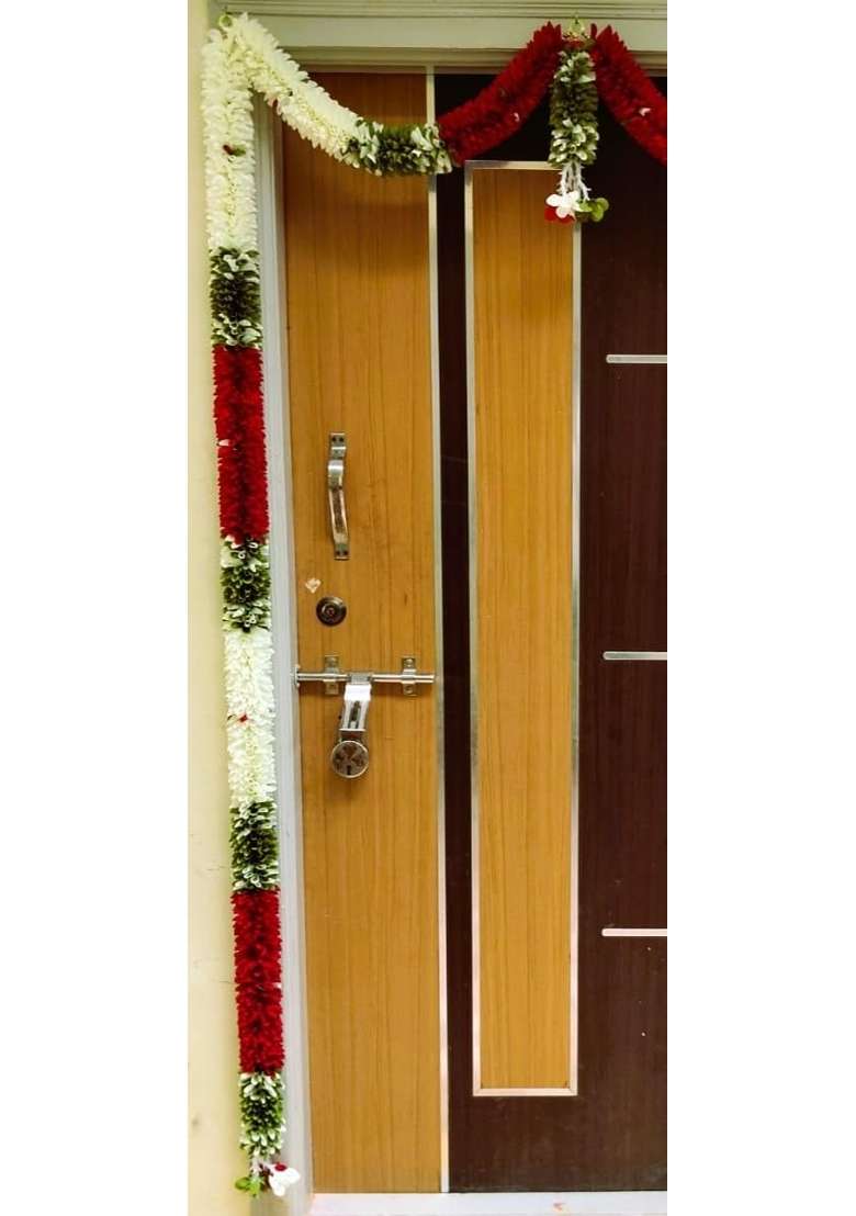 Dry Garland World Door Toran Hanging for Main Door Entrance Pooja Room and Home Decoration Item in Festivals - Indya