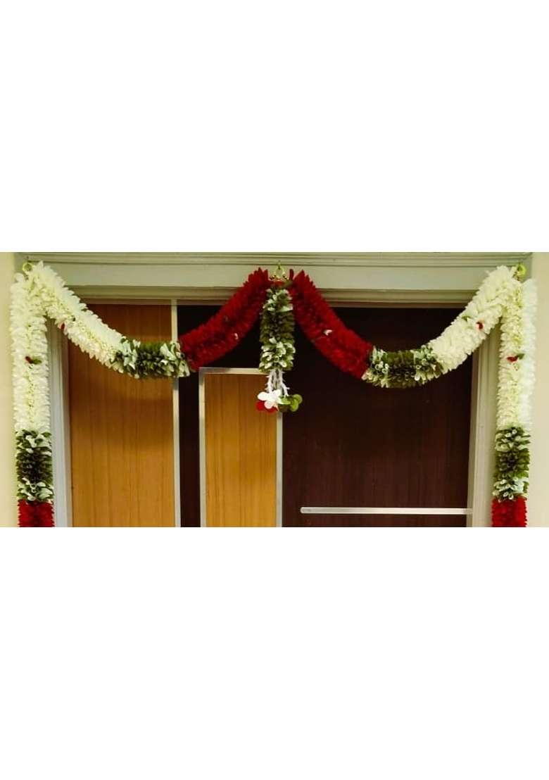 Dry Garland World Door Toran Hanging for Main Door Entrance Pooja Room and Home Decoration Item in Festivals - Indya