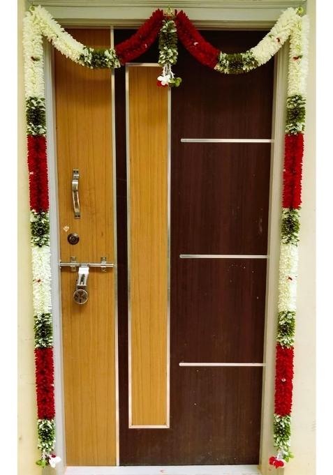 Dry Garland World Door Toran Hanging for Main Door Entrance Pooja Room and Home Decoration Item in Festivals