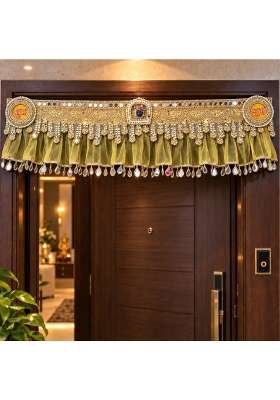 RR Crafts Shubh Labh Door Toran Decorative Banderwal for Main Door