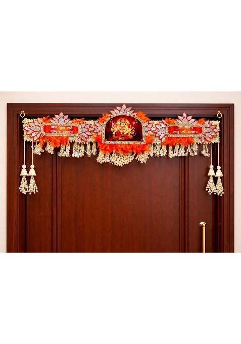 Dauji Enterprises Panchmukhi Hanuman Ji Toran Bandarwal for Main Door