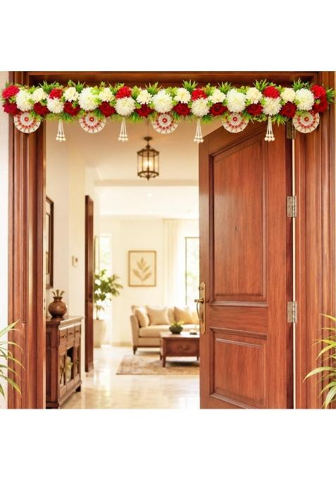 Adikala Multicolor Toran Bandhanwar for Door Entrance Temple Door