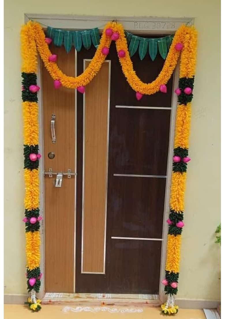 Dry Garland World Door Toran Hanging for Main Door Entrance - Indya