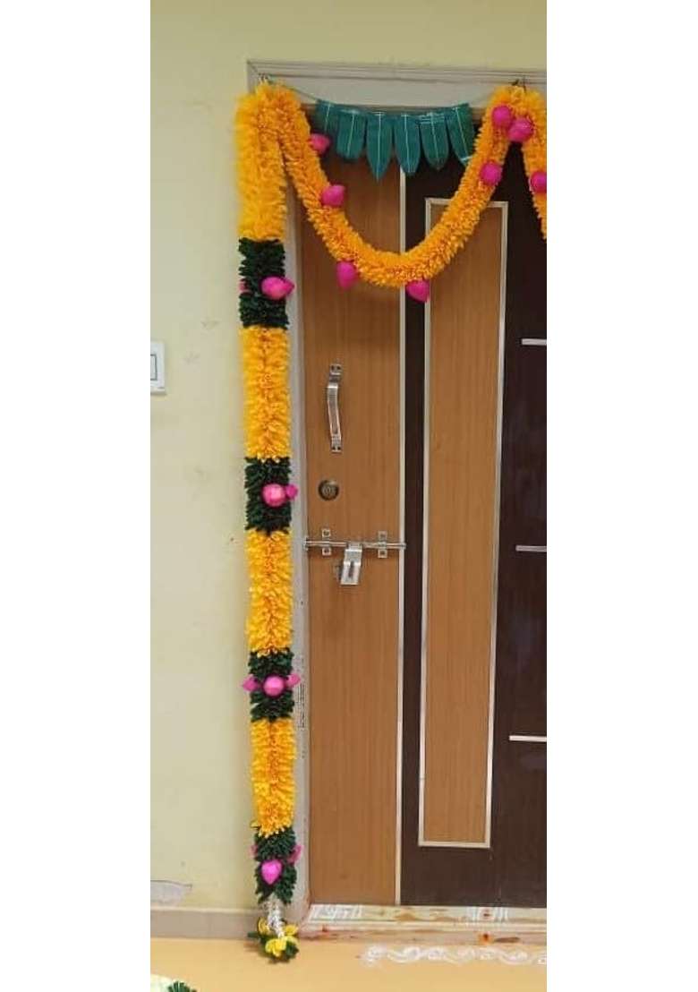 Dry Garland World Door Toran Hanging for Main Door Entrance - Indya