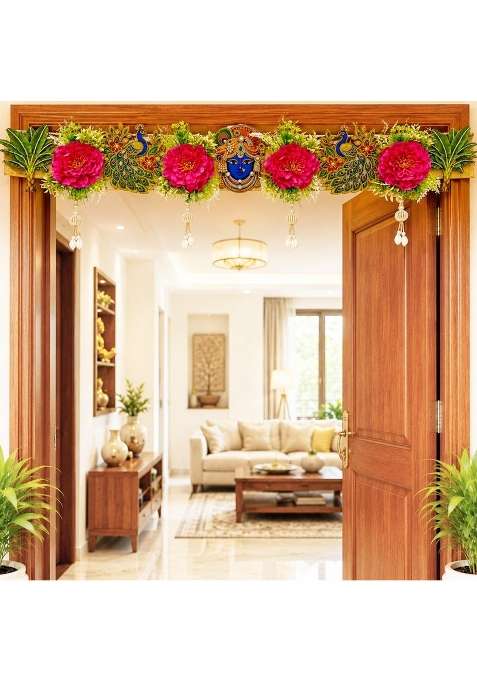 Adikala Multicolor Toran Bandhanwar for Door Entrance Temple Door