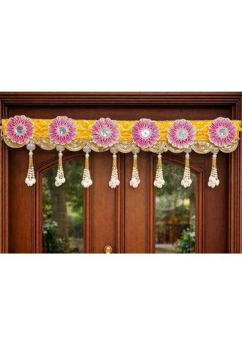 Sellpluscrafts Handmade Decorative Traditional Bandhanwar for Home and Festive Decoraton