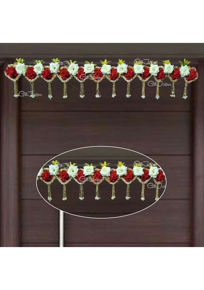 Gift Jaipur Flower Door Toran Hanging for Home Decor Office Decor - Indya