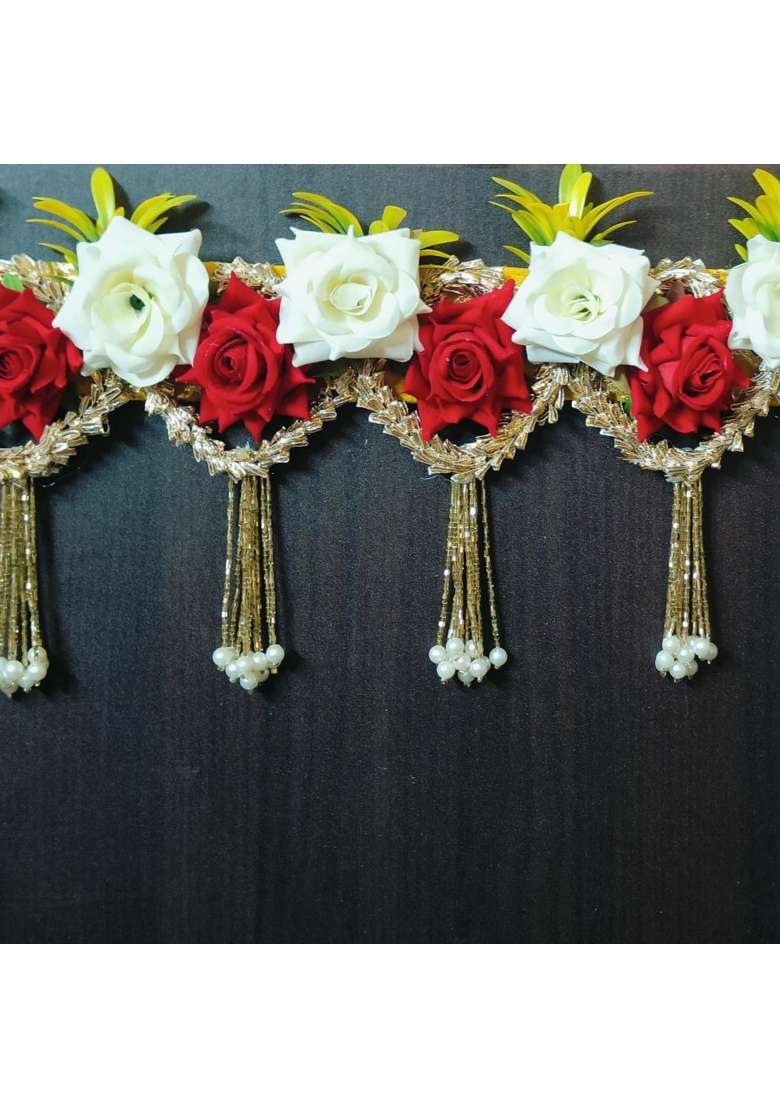 Gift Jaipur Flower Door Toran Hanging for Home Decor Office Decor - Indya