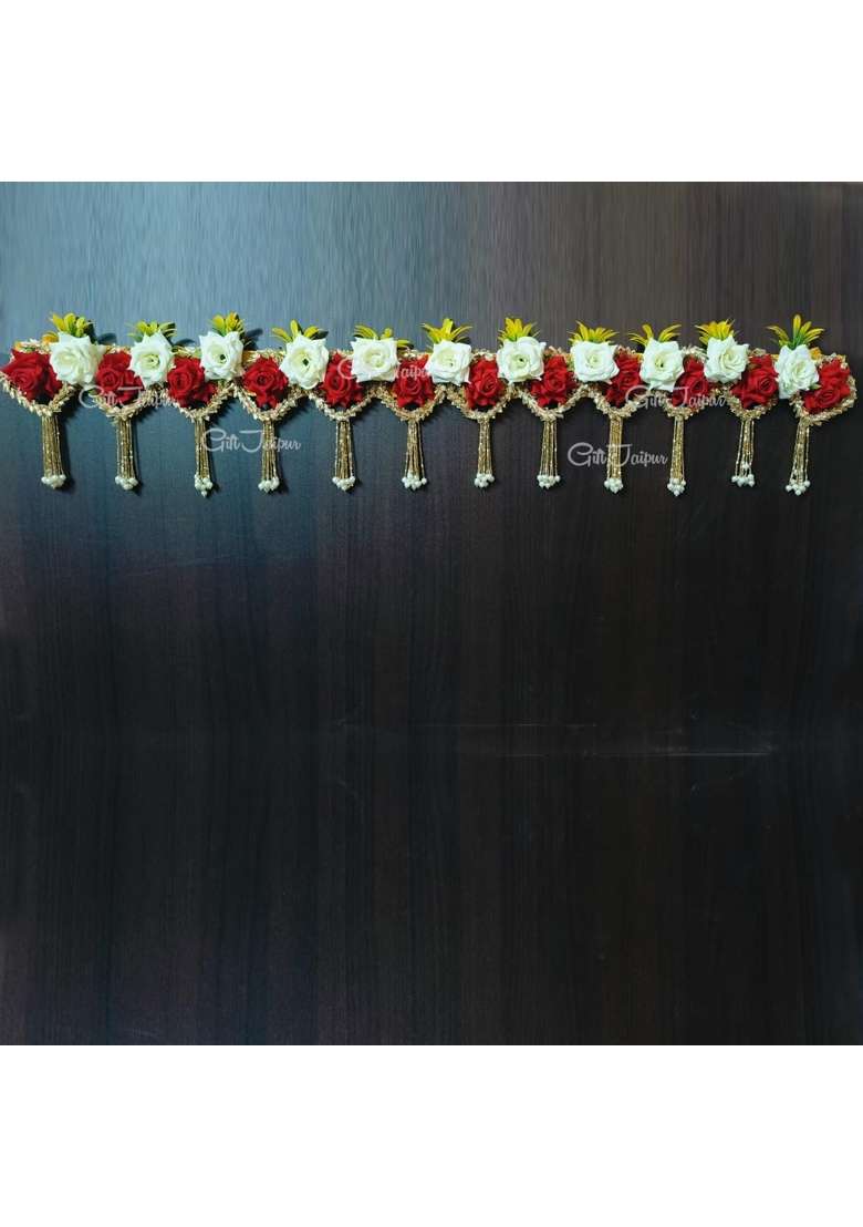 Gift Jaipur Flower Door Toran Hanging for Home Decor Office Decor - Indya
