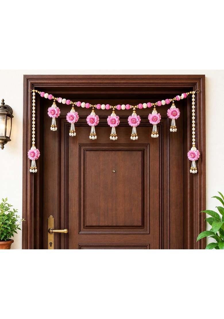 Varnee Toran for Main Door Entrance Traditional Handmade Door Hanging Garland for Decoration Bandhanwar - Indya