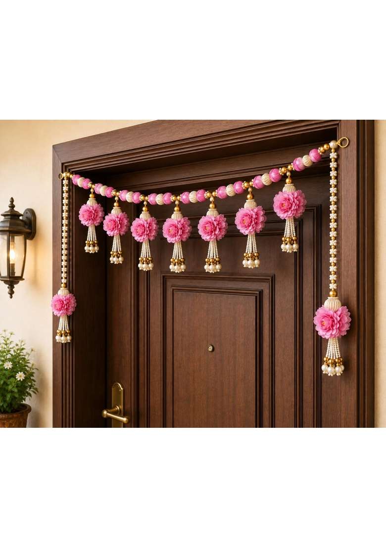 Varnee Toran for Main Door Entrance Traditional Handmade Door Hanging Garland for Decoration Bandhanwar - Indya