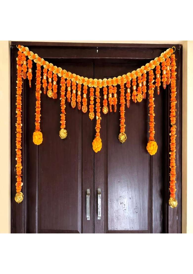 Sellplus Handmade Bandhanwar Decorations Decorative Bandhanwar Toran Hanging for Home Entrance Pack of 1 - Indya