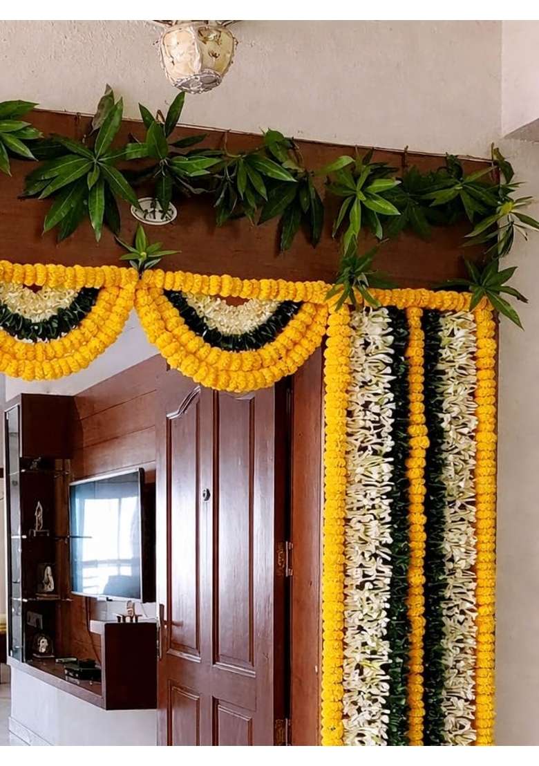 Sellplus Handmade Bandhawar for Entrance Door Bandhanwar for Home Decoration - Indya