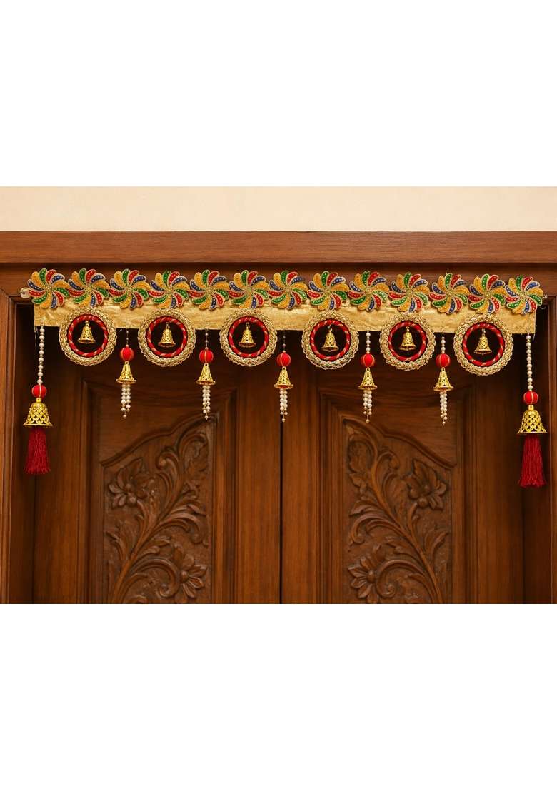 Sellplus Handmade Florel Bandhanwar Toran Hanging Decorative Pack of 1 - Indya