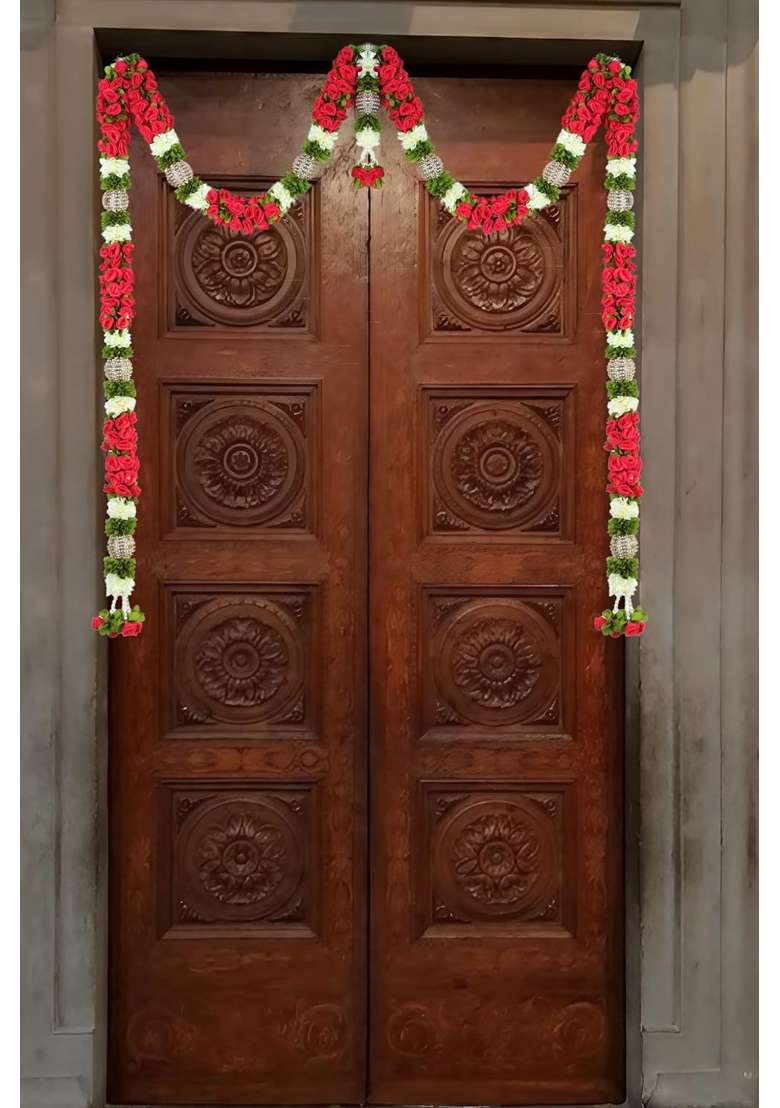 Amazon Brand Umi Toran for Main Door Entrance Bandarwal for Festival Pooja Mandir and Wedding - Indya