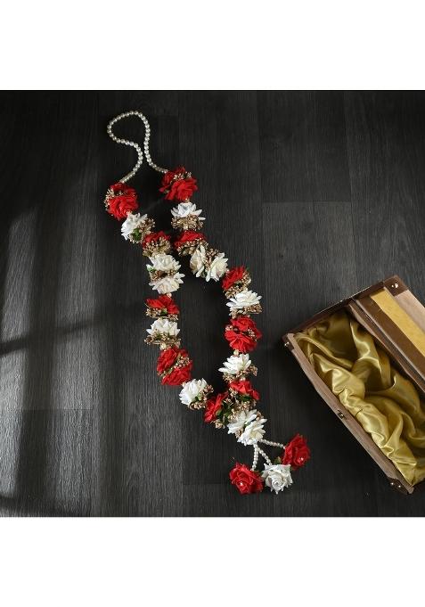 M K Creation Artificial Wedding Garland for Bride and Groom Varmala Multipurpose Use Size 70 CM Pack of 1