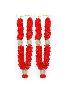 Vedic Vaani Multicolour a Pair of Artificial Wedding Subh Mangal Vadhu VAR Jaimala Garlands Set of 2