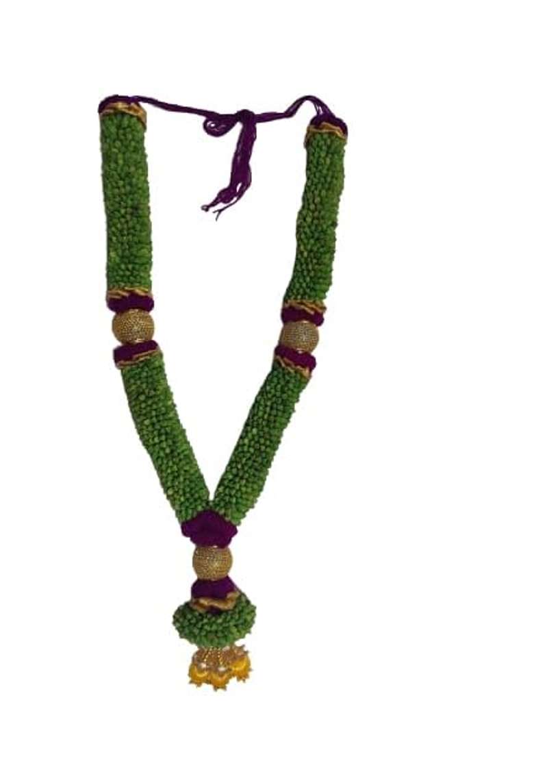 Elaichi Mala Elakkai Malai Elakulu Mala Cardamom Garland 2 Feet Pack of 1 - Indya