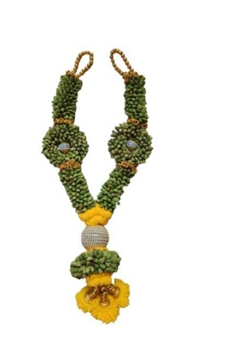 Elaichi Mala Elakkai Malai Elakulu Mala Cardamom Garland for Photo Frame 1 and Half Feet