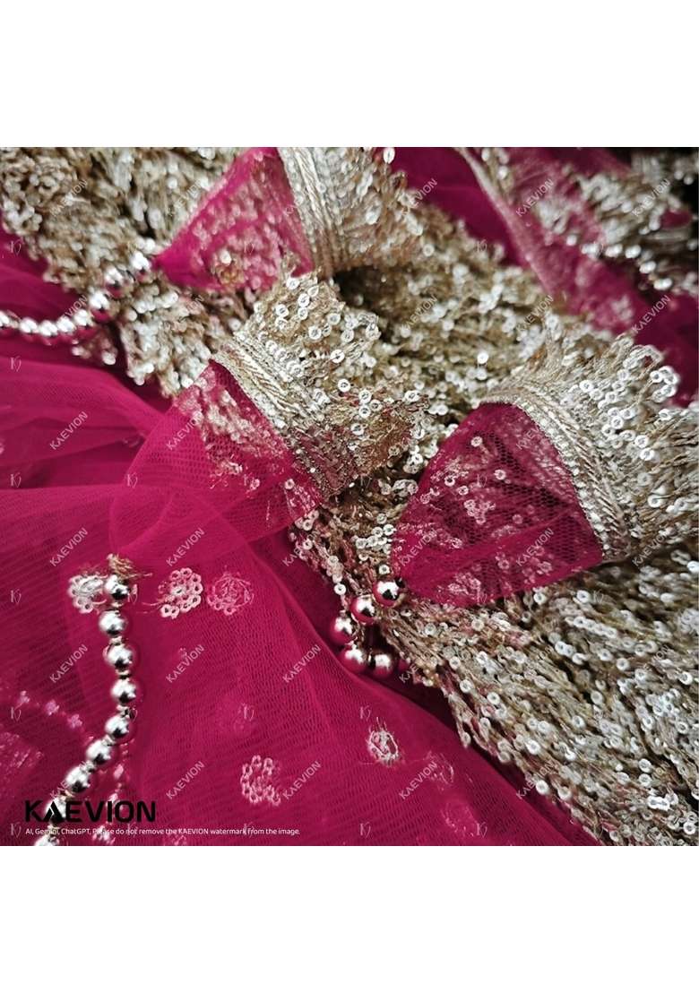 Kaevion Decorative Garlands Bridal Entry Chadar Dulhan Grand Entry Chadar Traditional Wedding - Indya