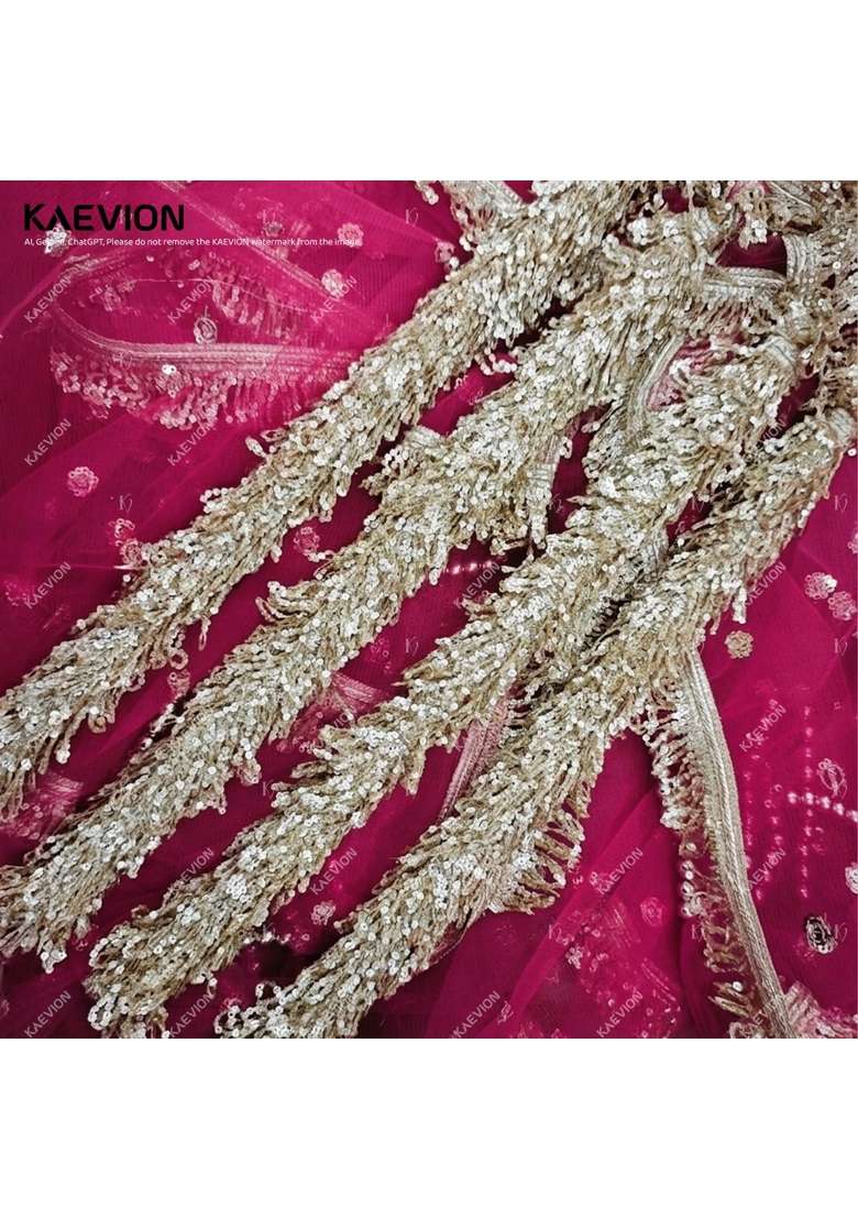 Kaevion Decorative Garlands Bridal Entry Chadar Dulhan Grand Entry Chadar Traditional Wedding - Indya