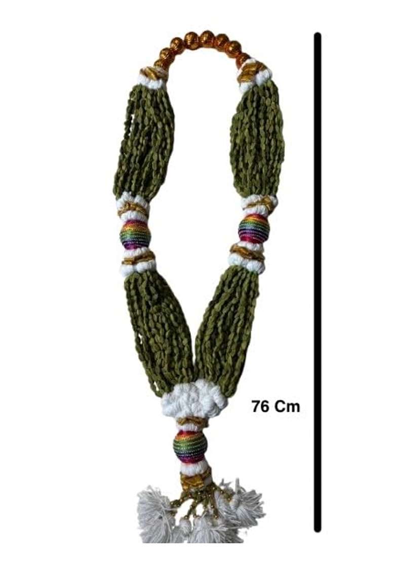 Elaichi Mala Elakkai Malai Elakulu Mala Cardamom Garland Sara Mala 2 and Half Feet Pack of 1 - Indya